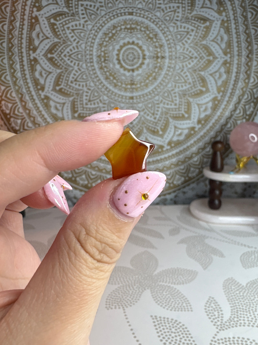 Mini Carnelian Star