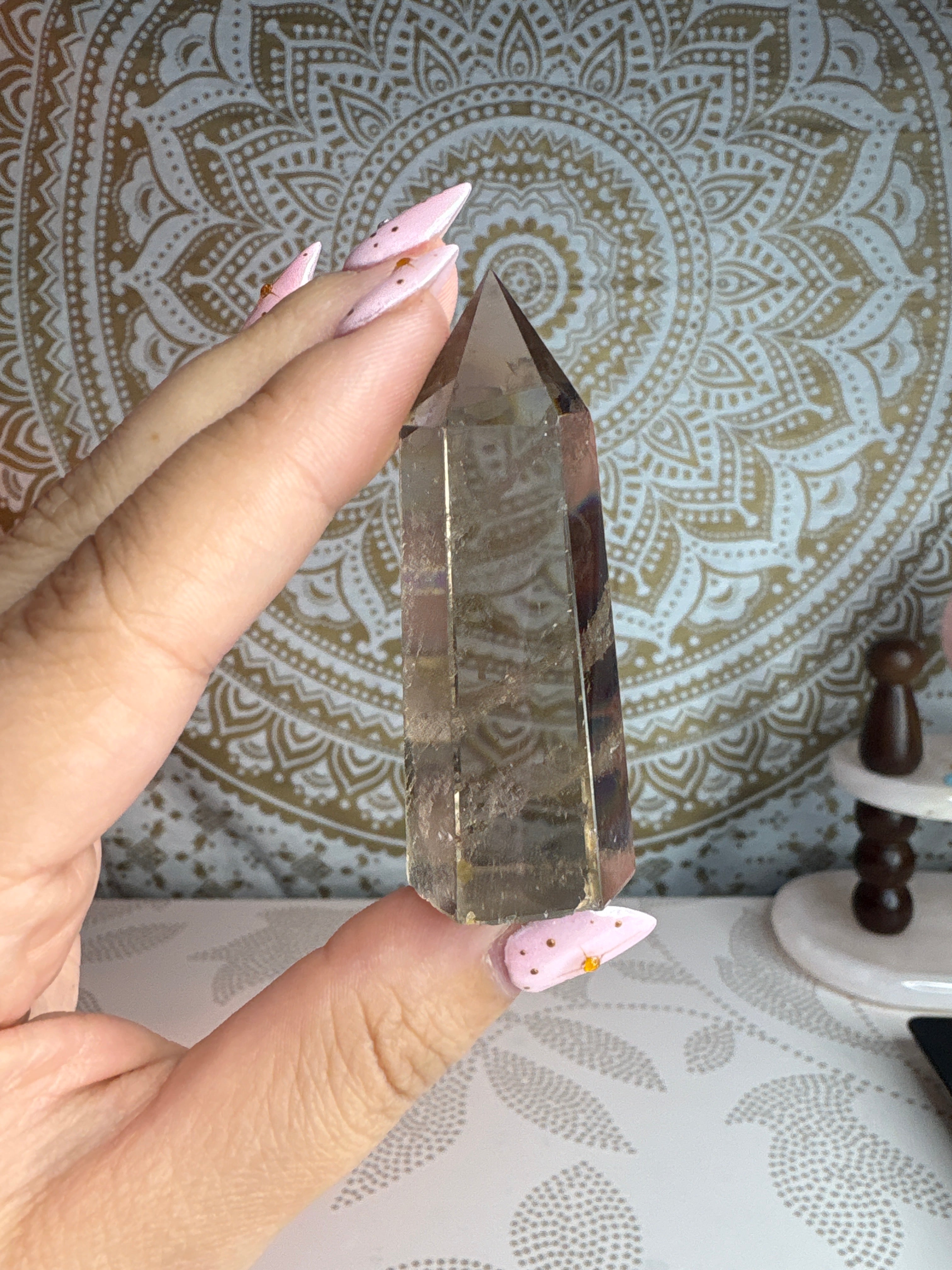 Imperfect Smokey Quartz Tower
