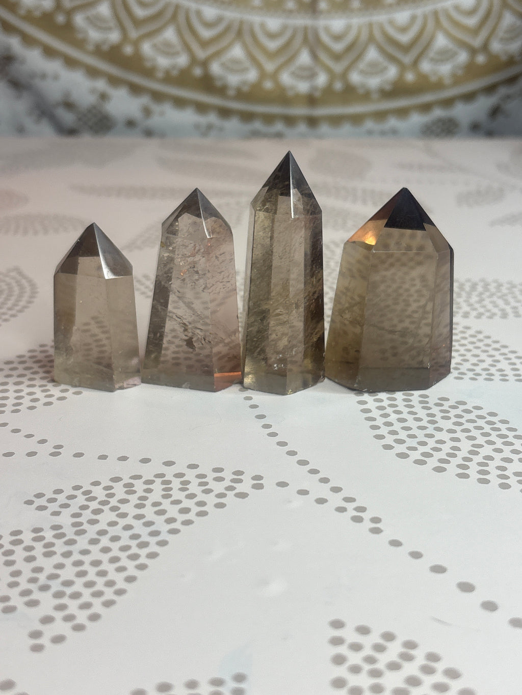 Imperfect Smokey Quartz Tower