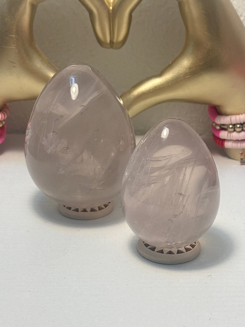 Rose Quartz Egg