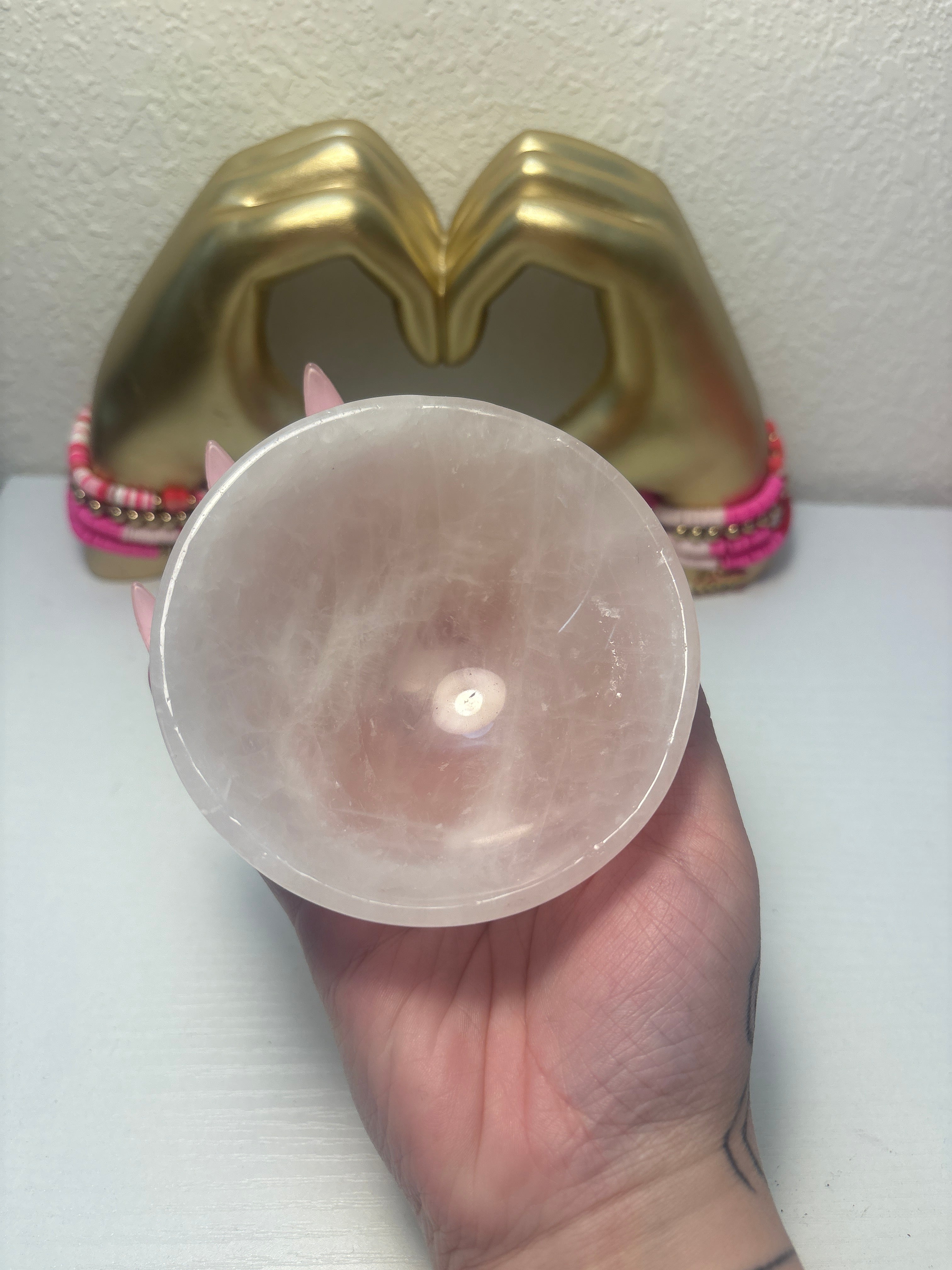 Rose Quartz Bowl
