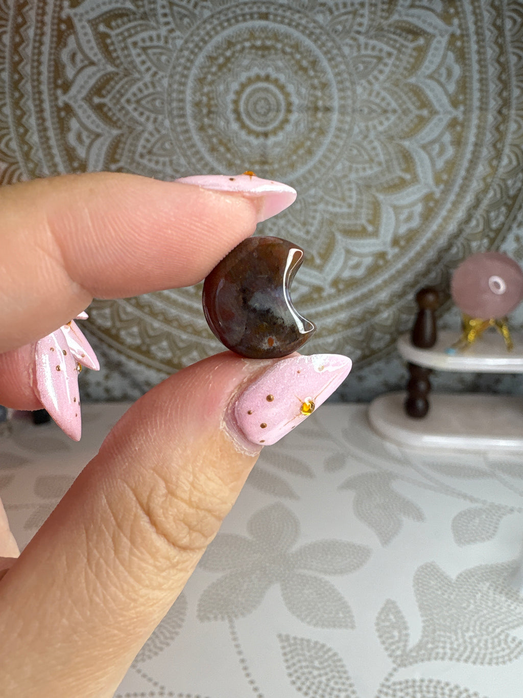Mini Ocean Jasper Moon