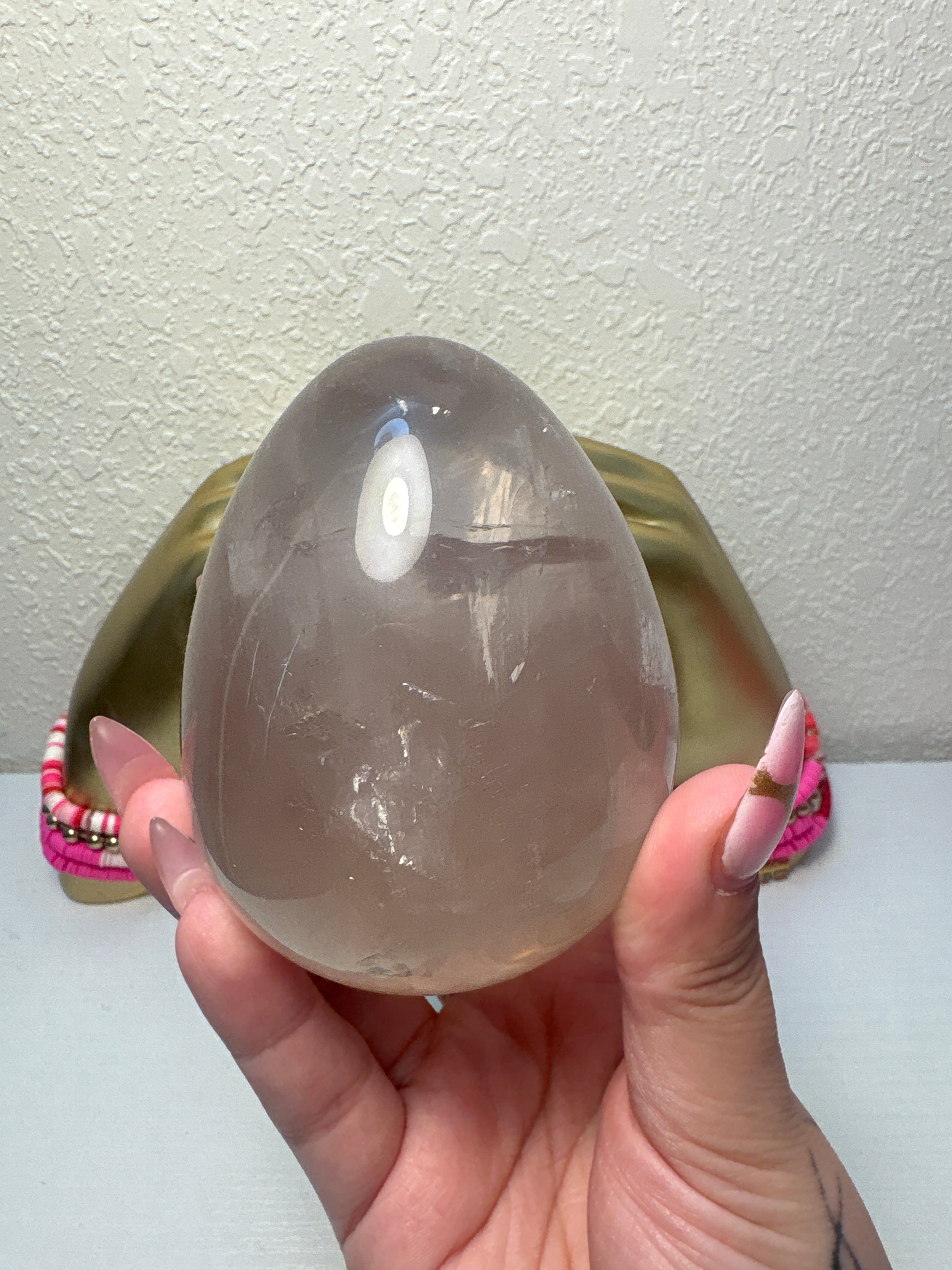 Rose Quartz Egg