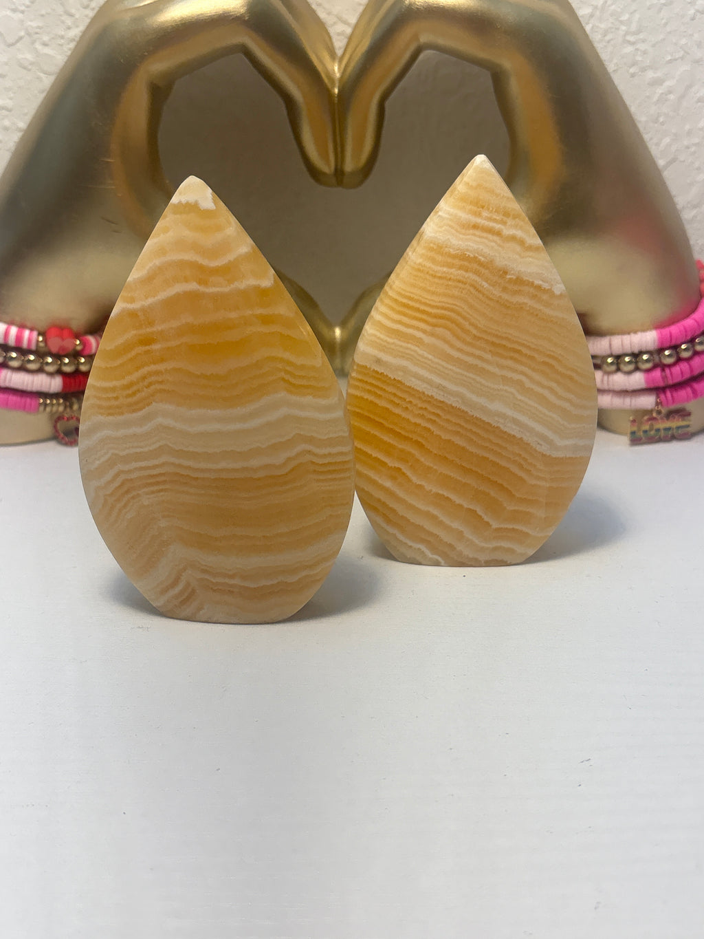 Yellow Calcite Flame