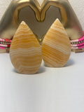 Yellow Calcite Flame