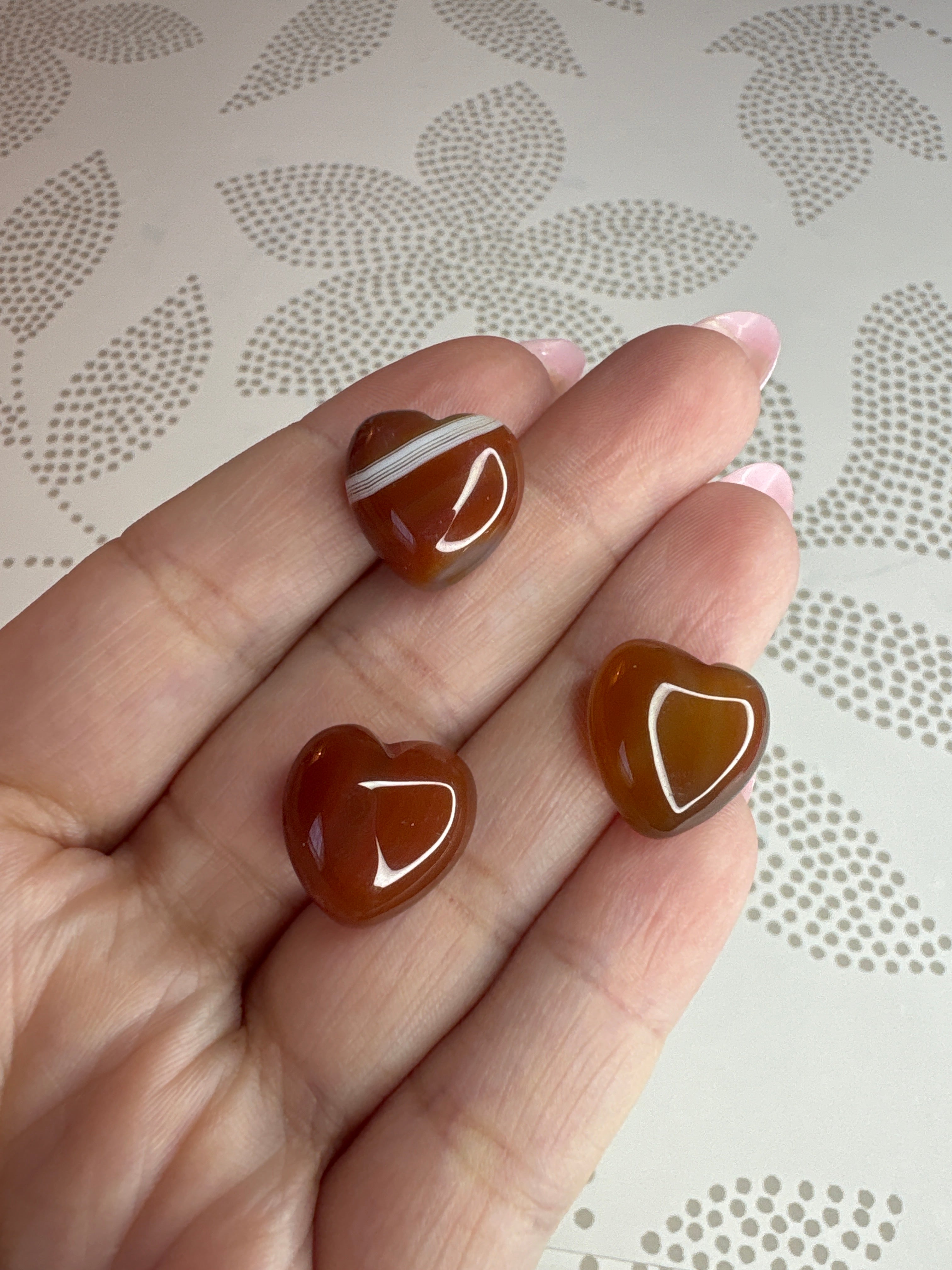 Mini Carnelian Heart