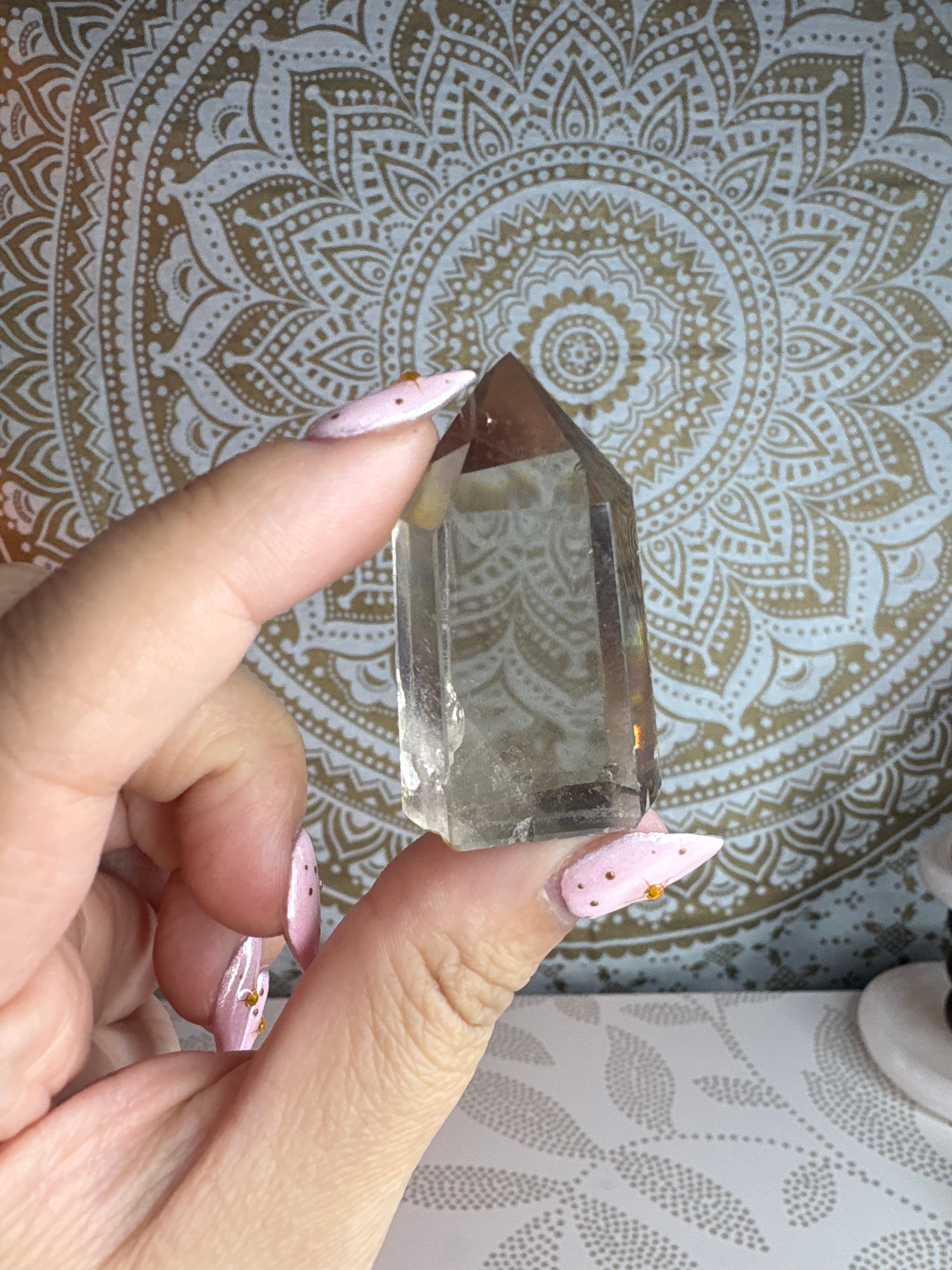 Imperfect Smokey Quartz Tower