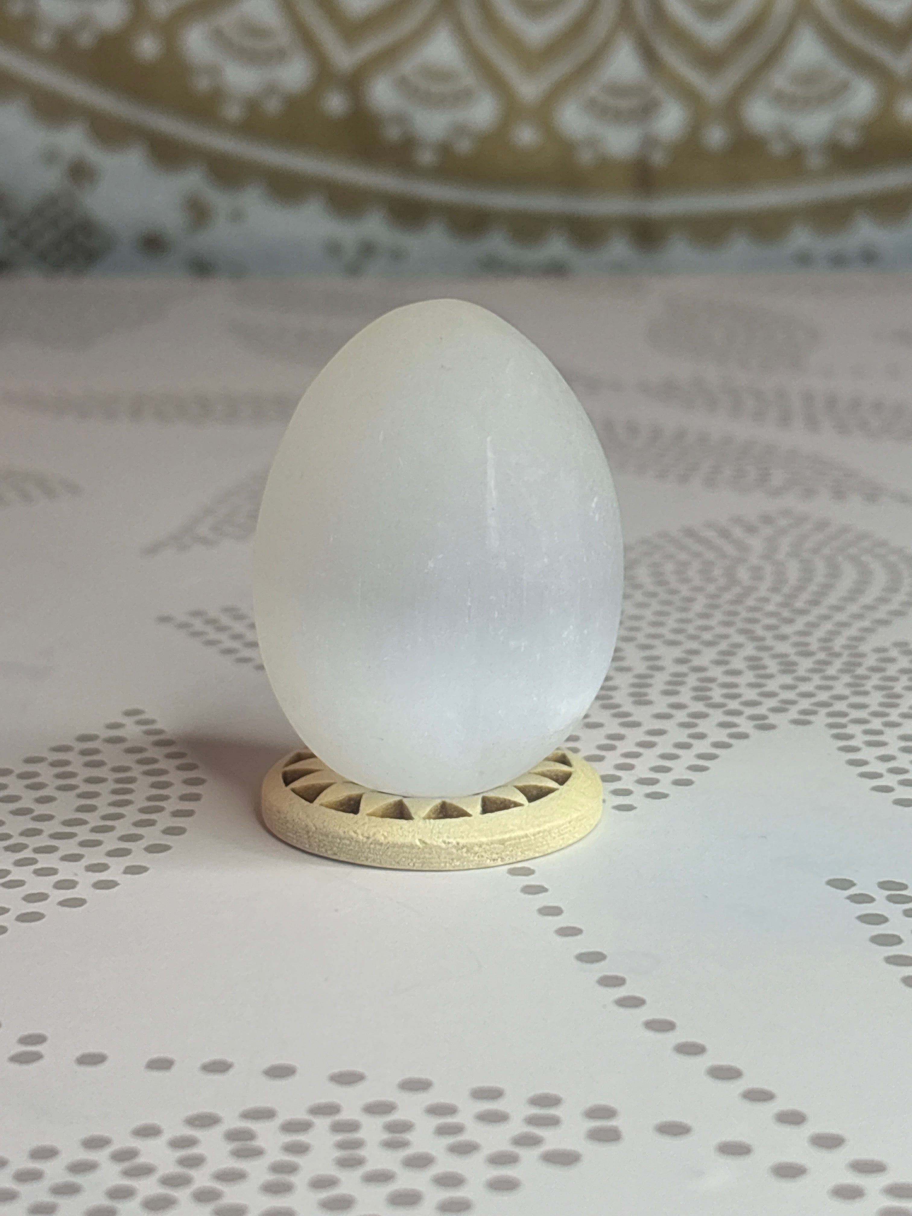 Satin Spar Egg