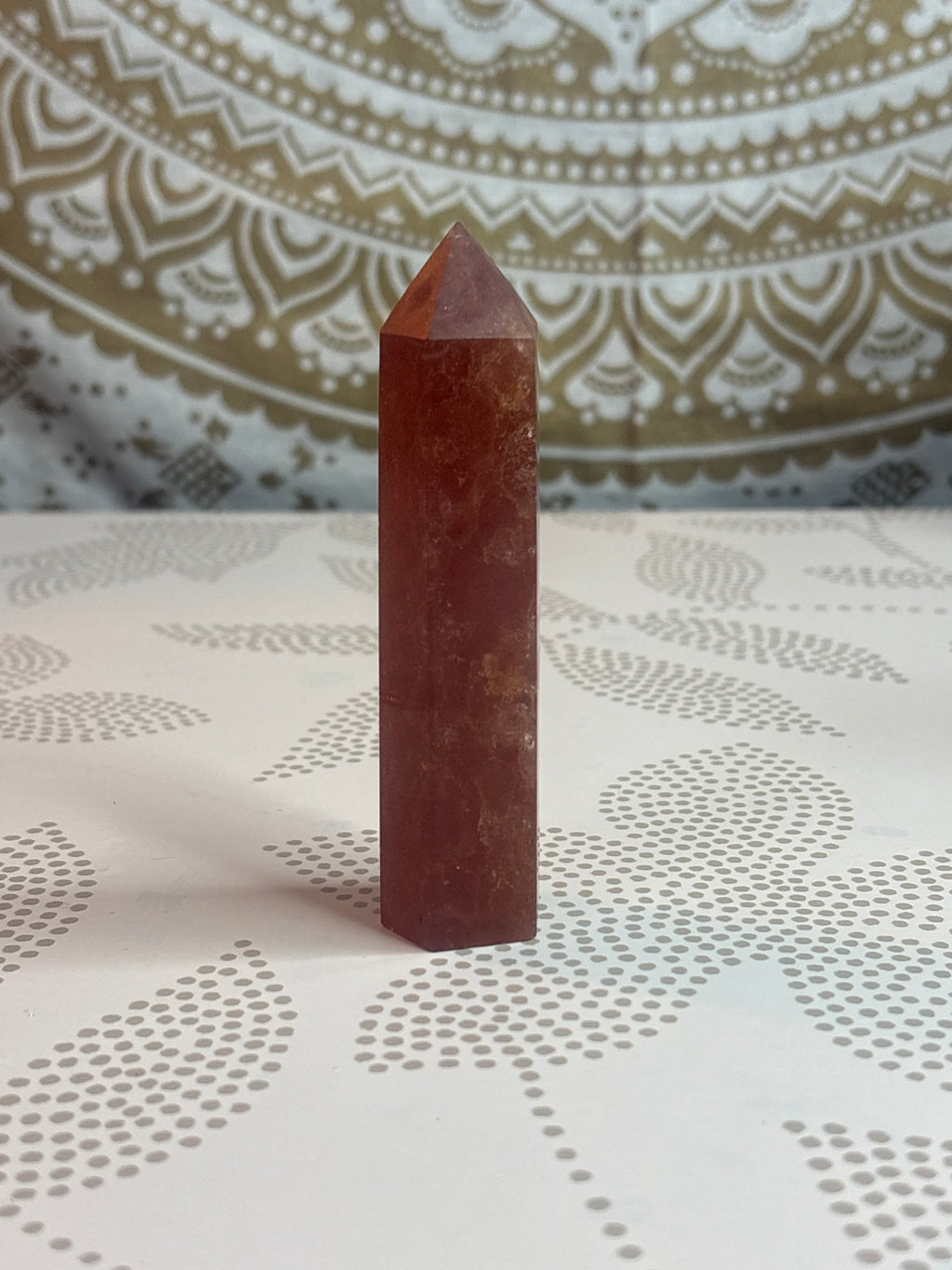 Strawberry Quartz Tower