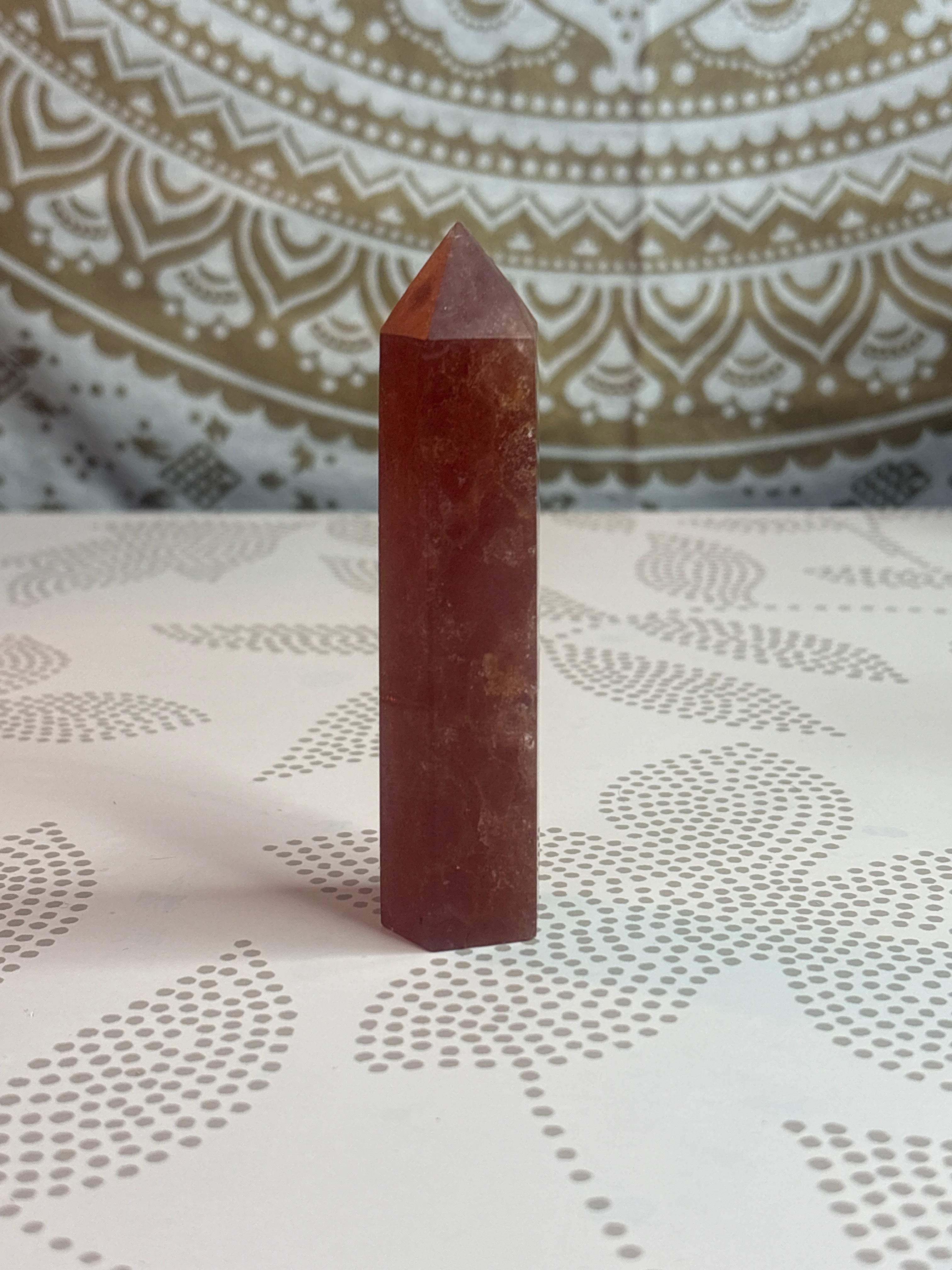 Strawberry Quartz Tower