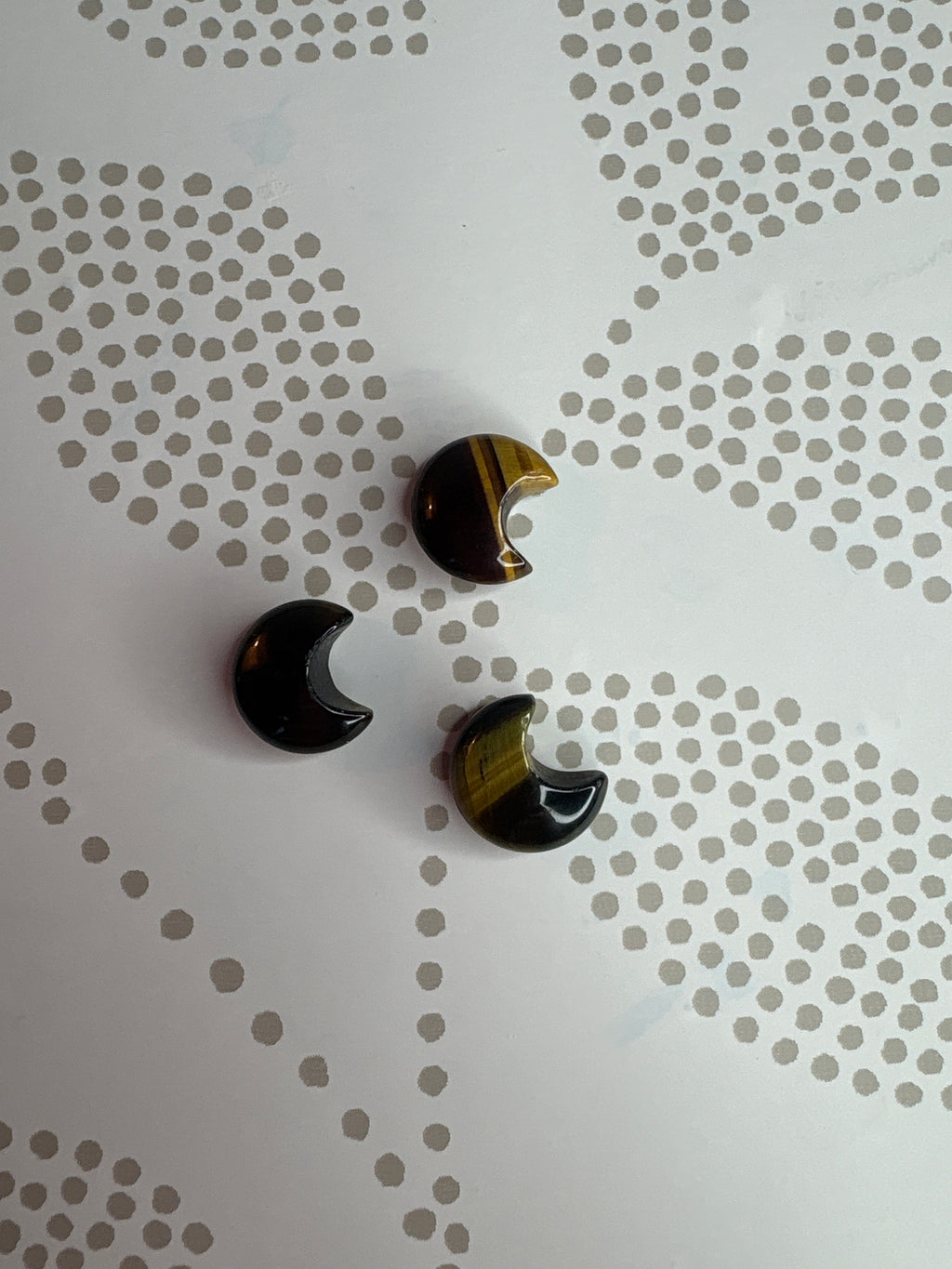 Mini Tigers Eye Moon