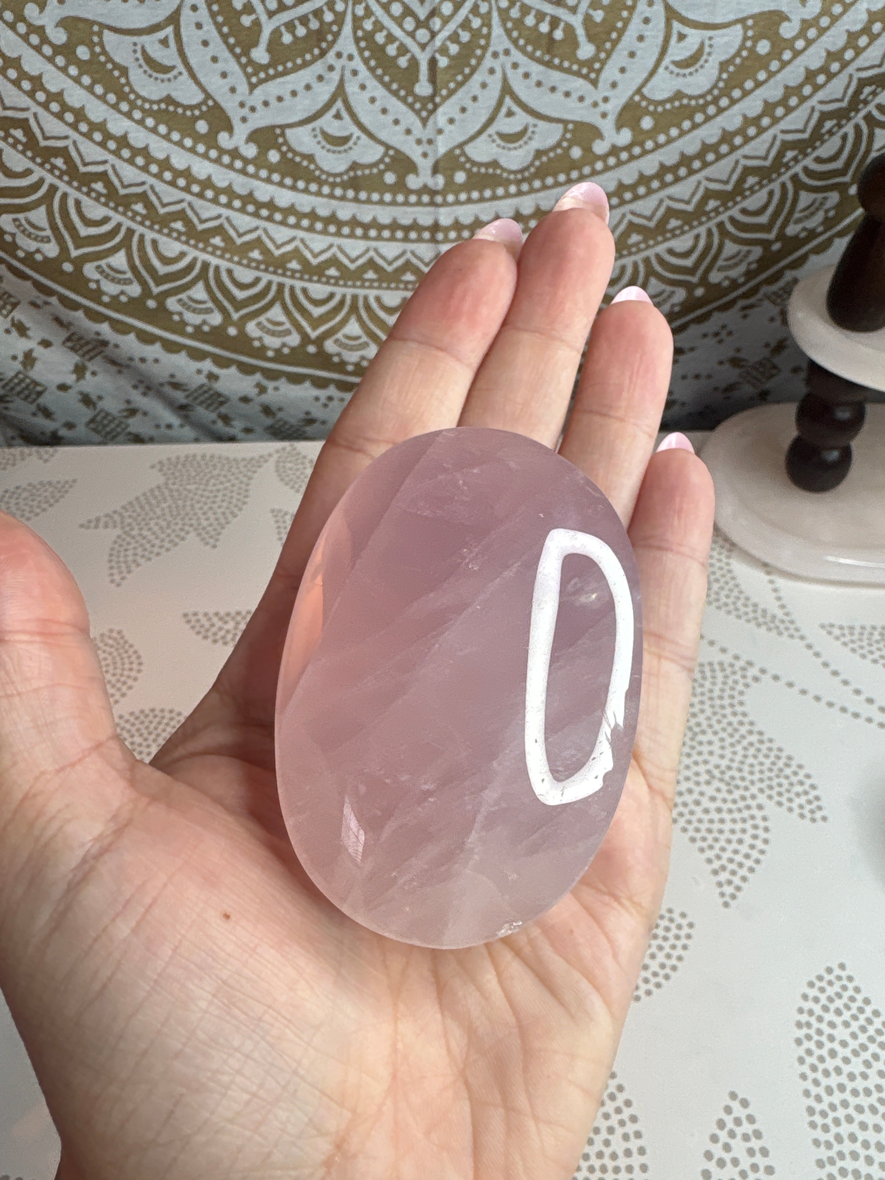 Rose Quartz Palmstone