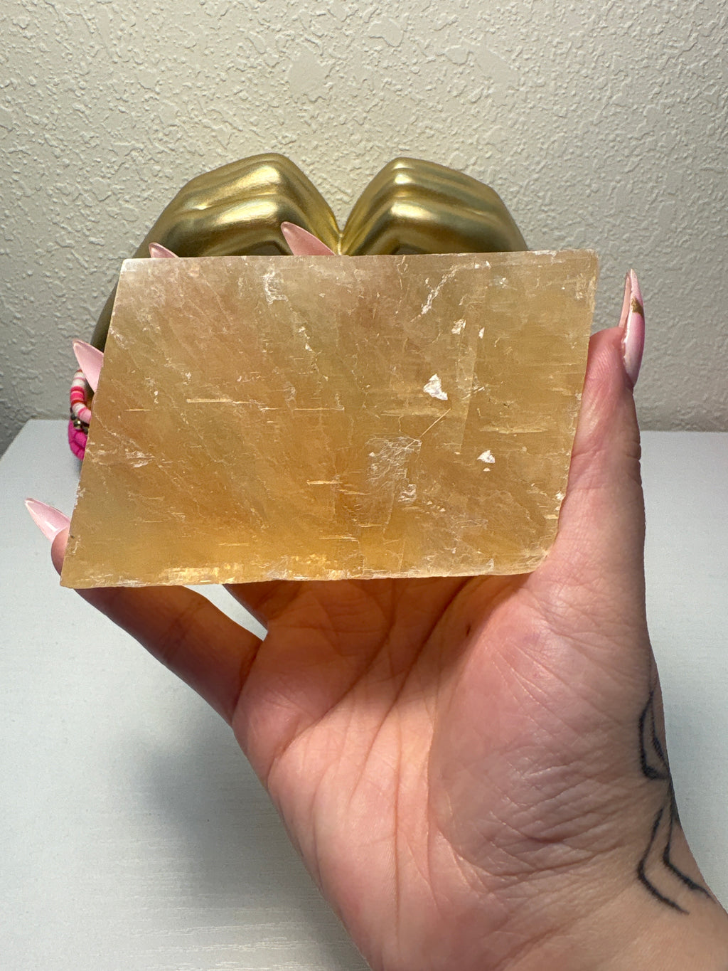 Raw Yellow Calcite