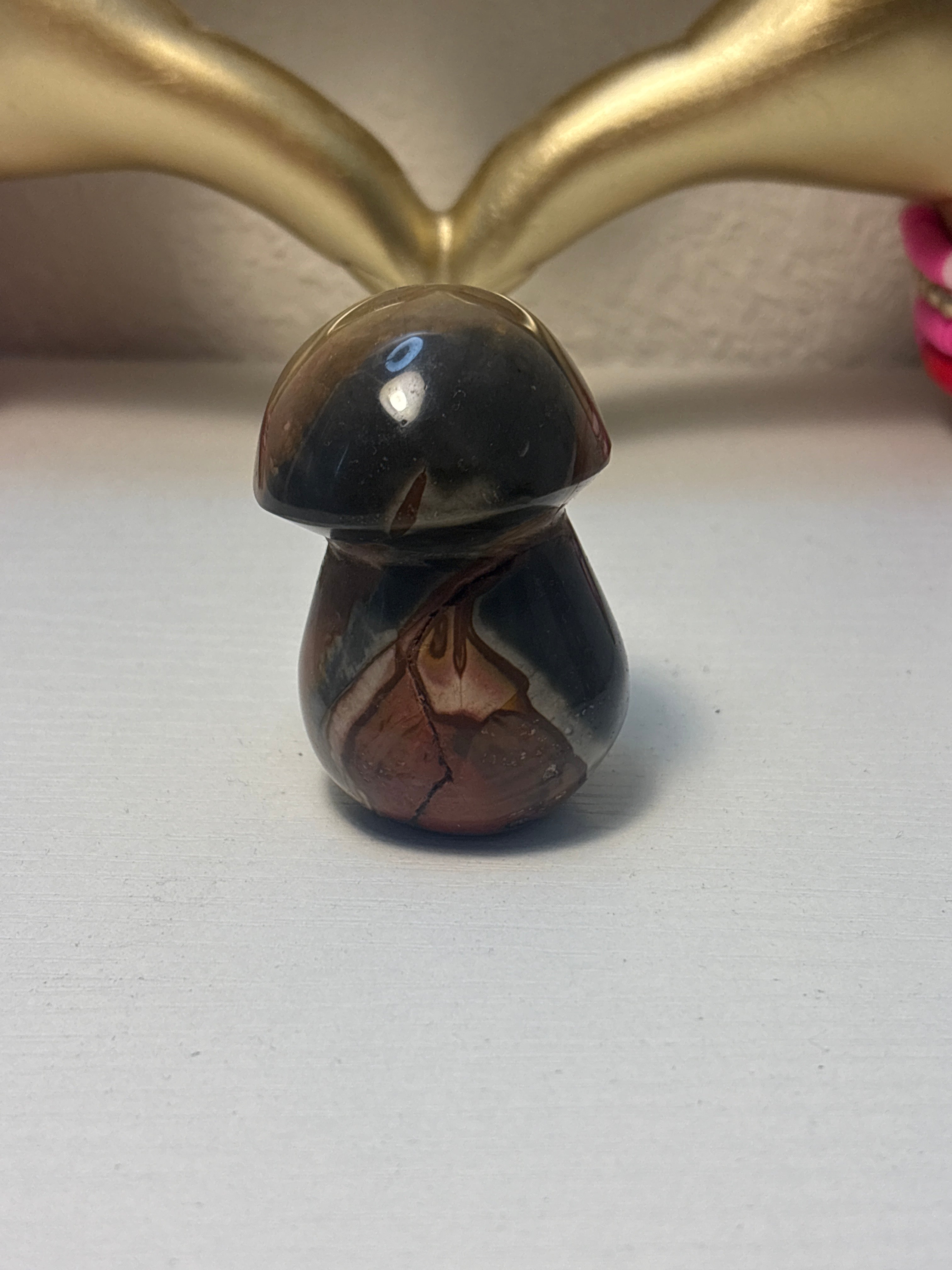 Polychrome Jasper Mushroom