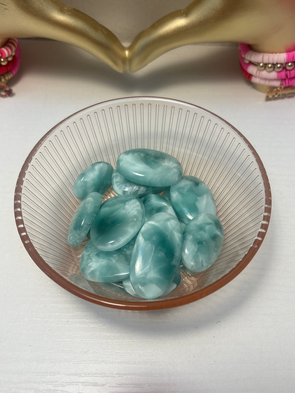 Hemimorphite Cabochons ￼
