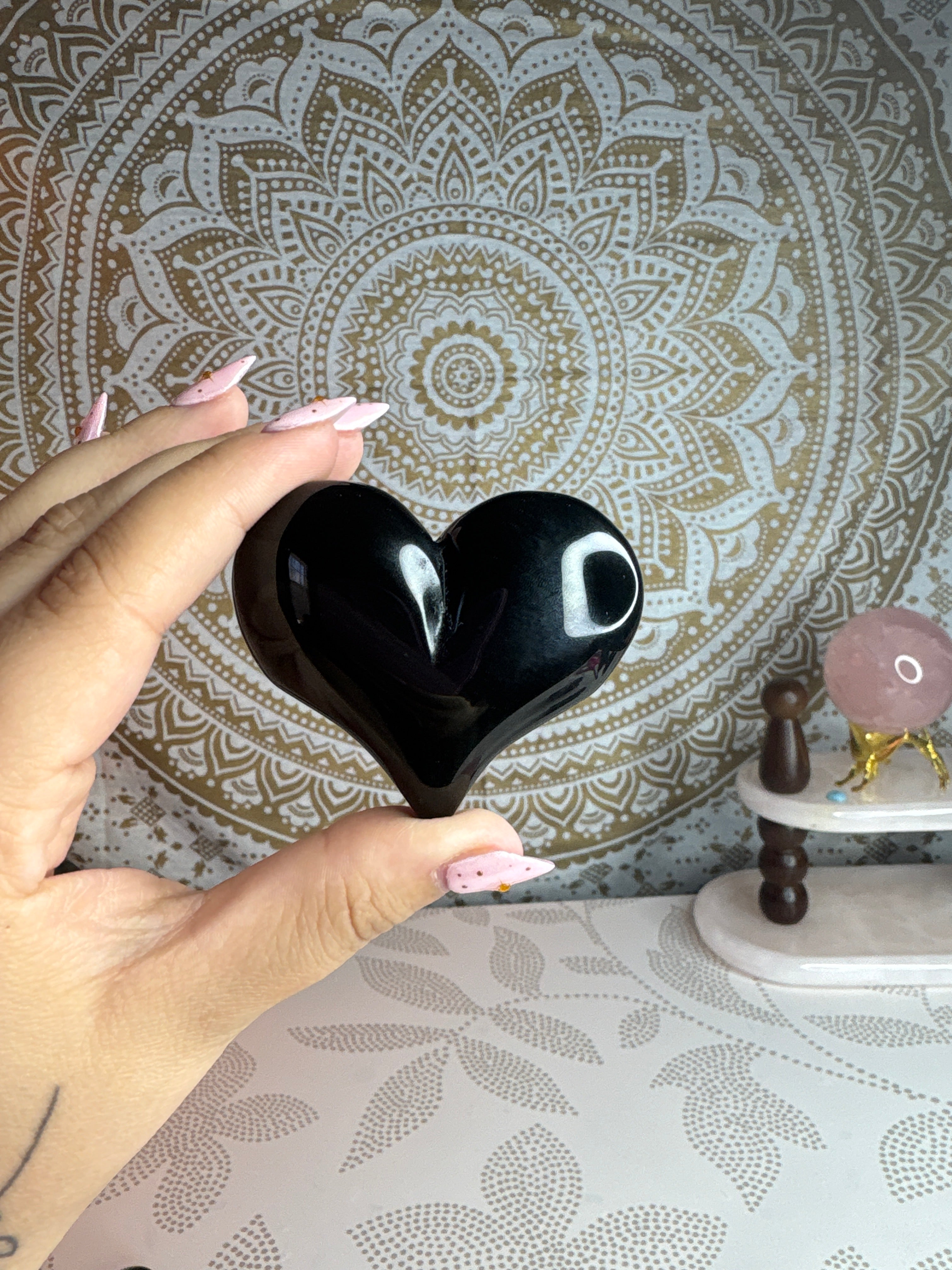 Black Obsidian Heart
