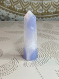 Blue Lace Agate Tower