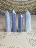 Blue Lace Agate Tower